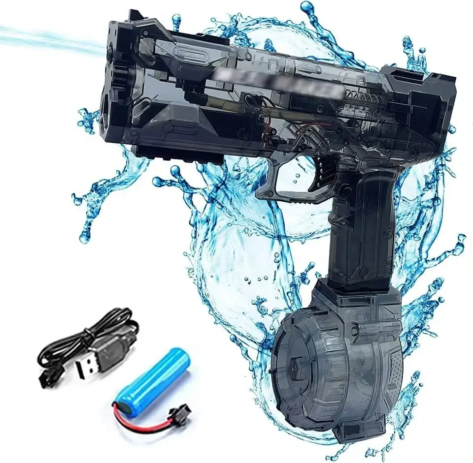 New Arrivals Electric High Pressure Water Gun Toy Automatic Water Gun Powerful Super Soaker Squirt Gun