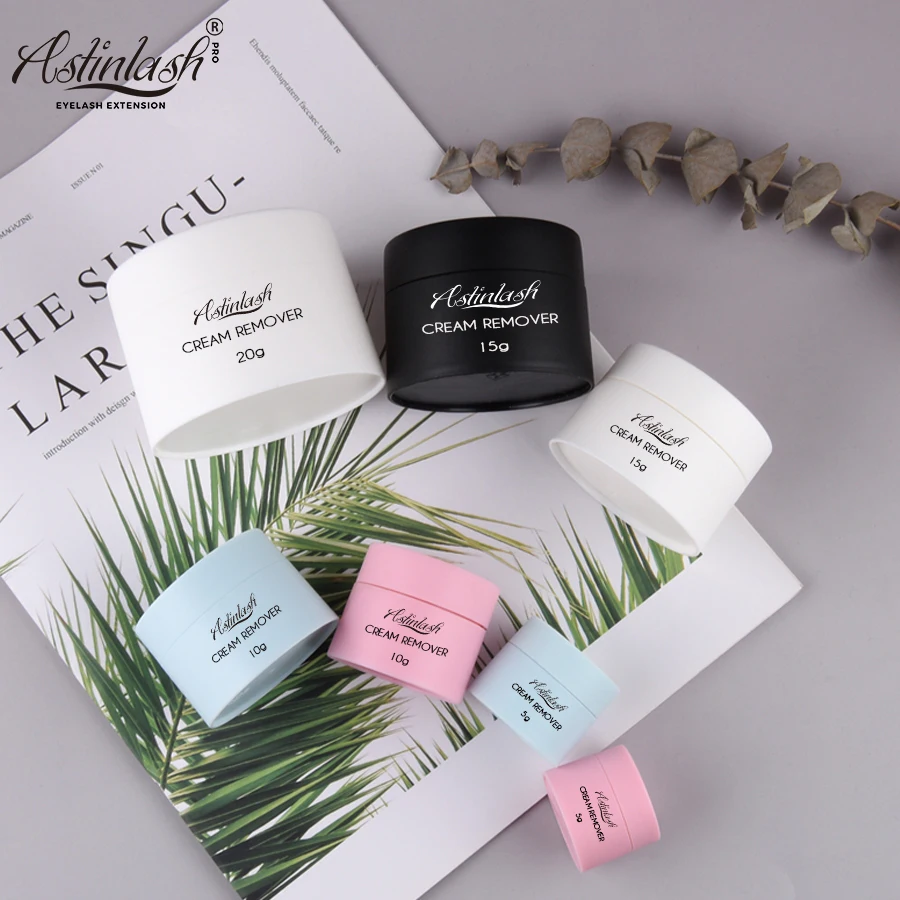 Wholesale 5g Strawberry Scents Fast Removing Eyelash Extension Lash Pink Glue Remover Oil Lash Remover