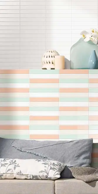 3D inkjet superior subway tile wavy edge surface kitchek bathroom home decoration cermaics tiles