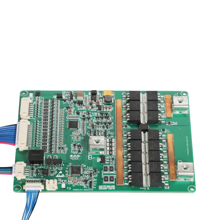 Supplier Bms 48V 16S 50A Lithium Battery Bms Circuit Board With Balance Protection Board For Parallel System
