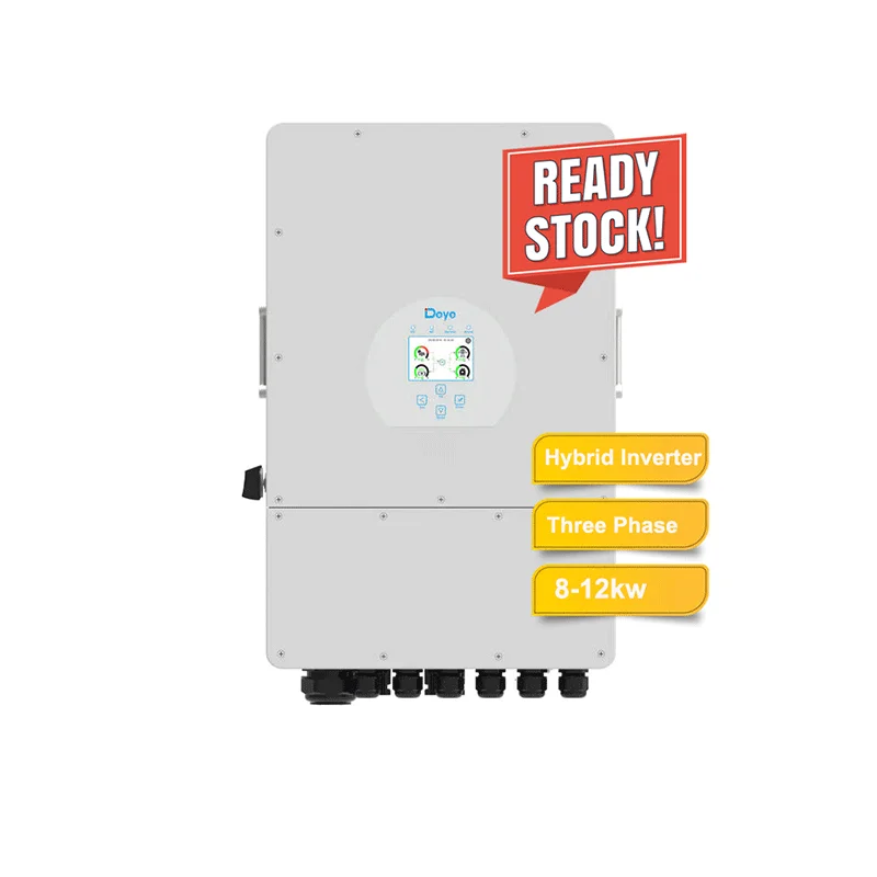 Deye 40-60V Energy System Inverter Hybrid onduleur solaire Input 3 Phase 10K Hybrid Solar Inverter