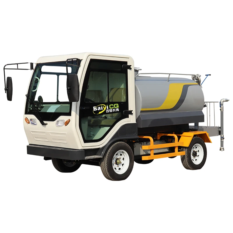 Hot Sale Baiyi-X20 New Water Bowser Sprinkler 2000 Liters Water Tank Truck