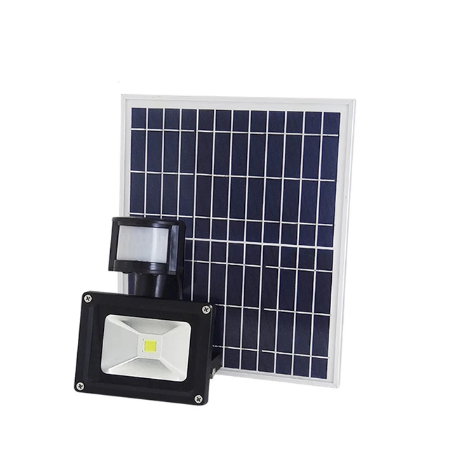 Factory wholesale IP65 motion sensor led flood light 10W 20W 30W 50W outdoor motion sensor solar flood light