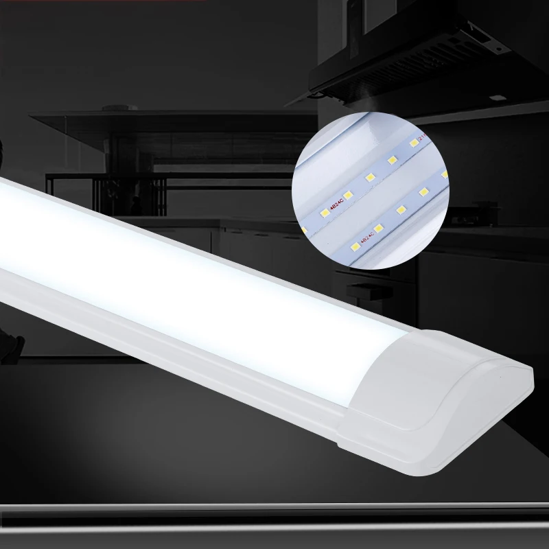 
2021 hot sale linear tube ip65 40w 4ft 5ft 120cm tri-proof 1200mm aluminum battery operated 2x18w led batten light 