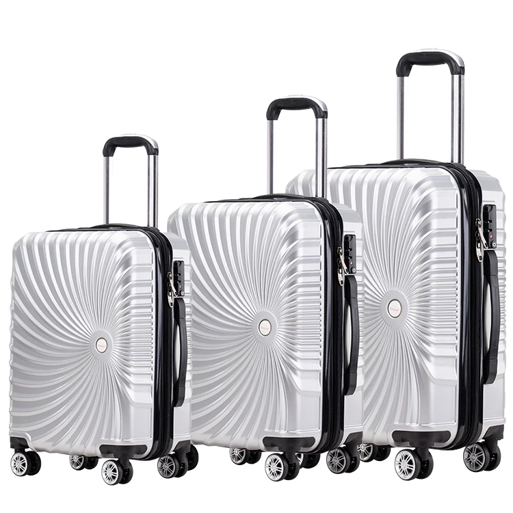 Wholesale New Style High Quality Fashion ABS+PC Trolley Suitcase Luggage
