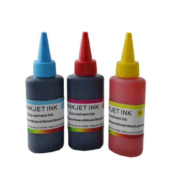 Professionally Manufacture Premium Eco Solvent Ink for Epson R230 T1100 L210 Flatbed Printer