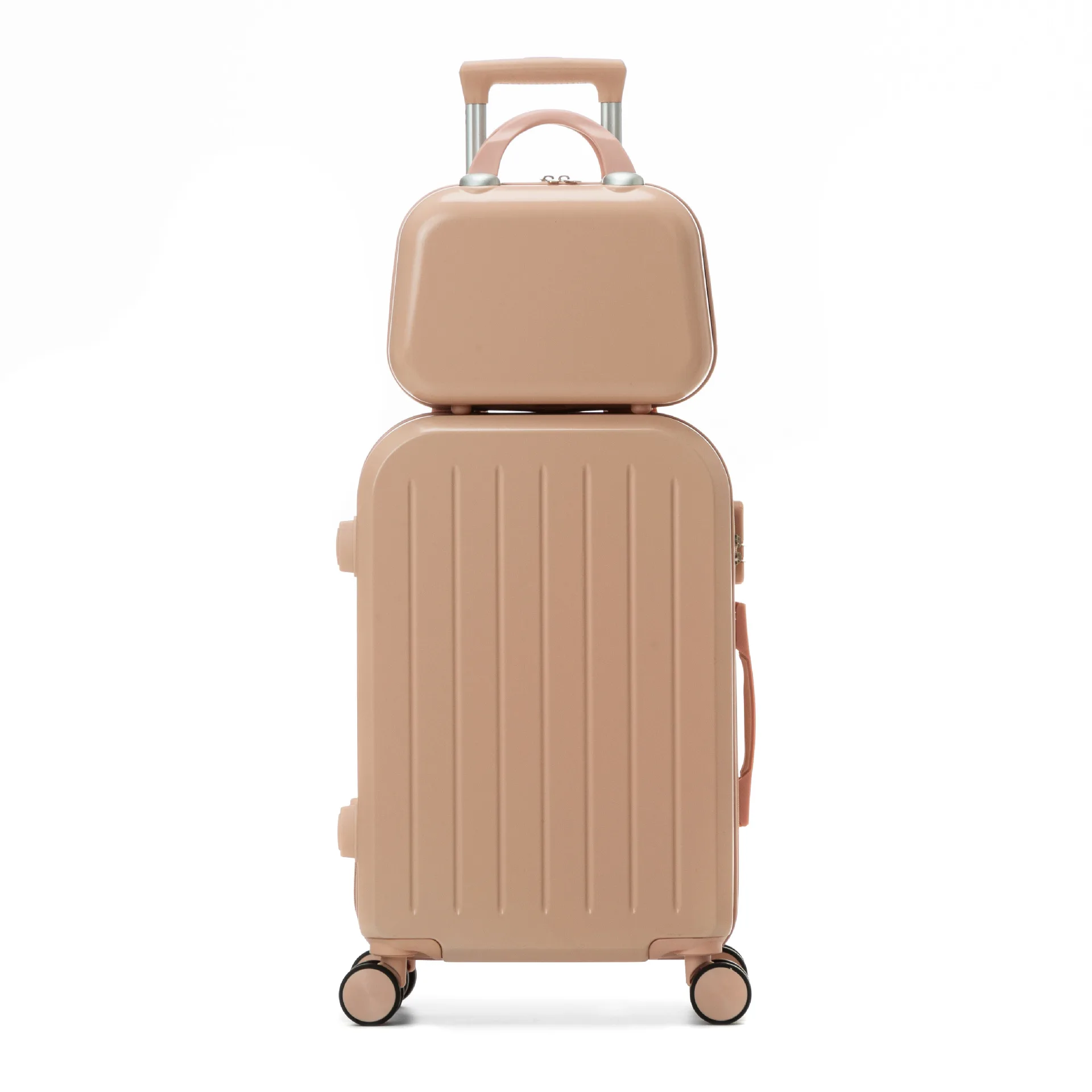 Men s and women s luggage custom 20 inch boarding trolley box multi-wheel password suitcase Student luggage