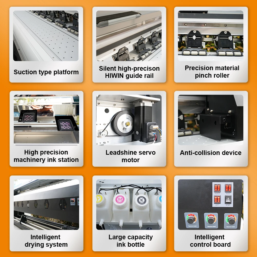 27 years factory direct sale eco solvent more function 3.2m large format inkjet printer machine F1080A1/i3200 head optional