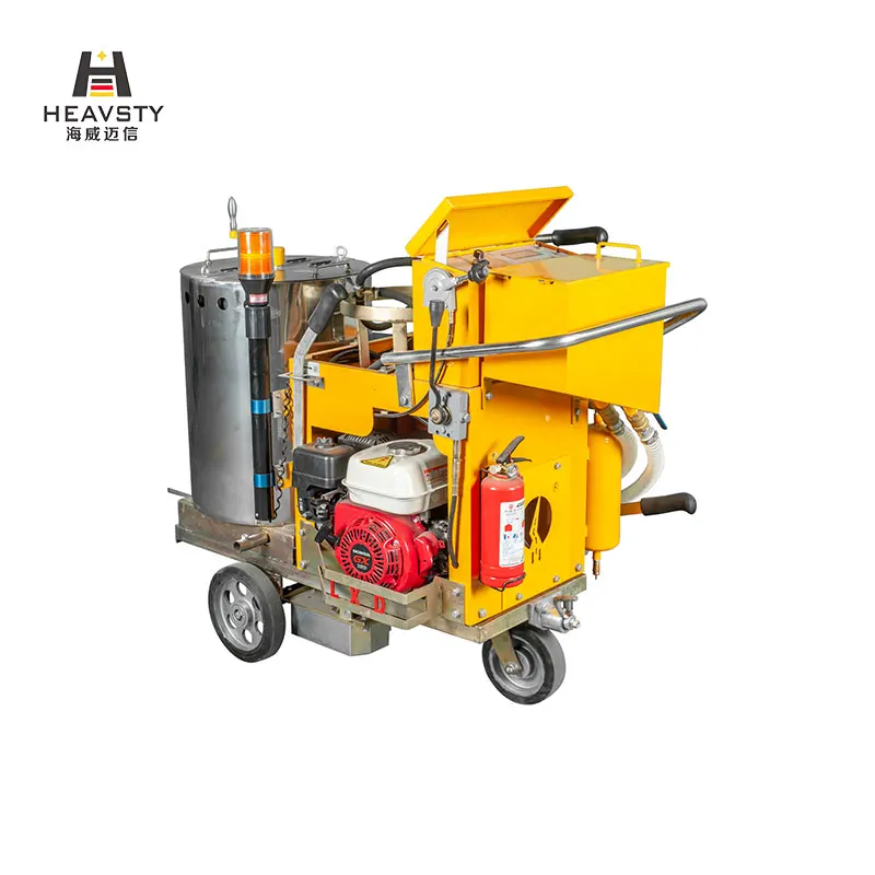 Suit for all of roads hot applied automatic thermoplastic road marking spray machine