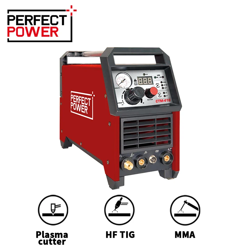 Plasma Cutter MMA MIG TIG Welder 6 In 1 Welding Machine CTM-416 Welding Machine Combo Cutting Machine