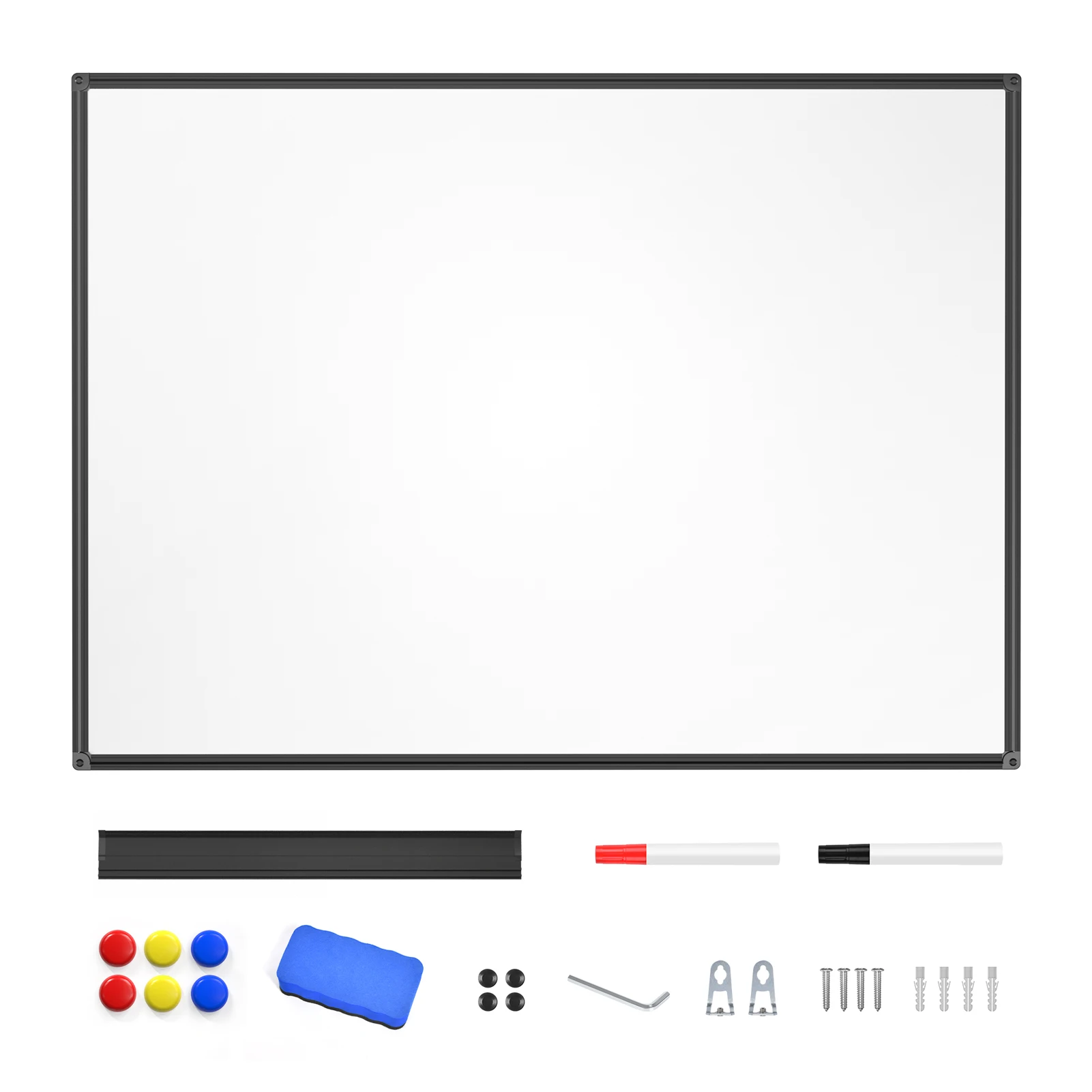 48*36 дюймов, магнитная доска для письма с подставкой для ручек и маркером для классной школы, напрямую с завода