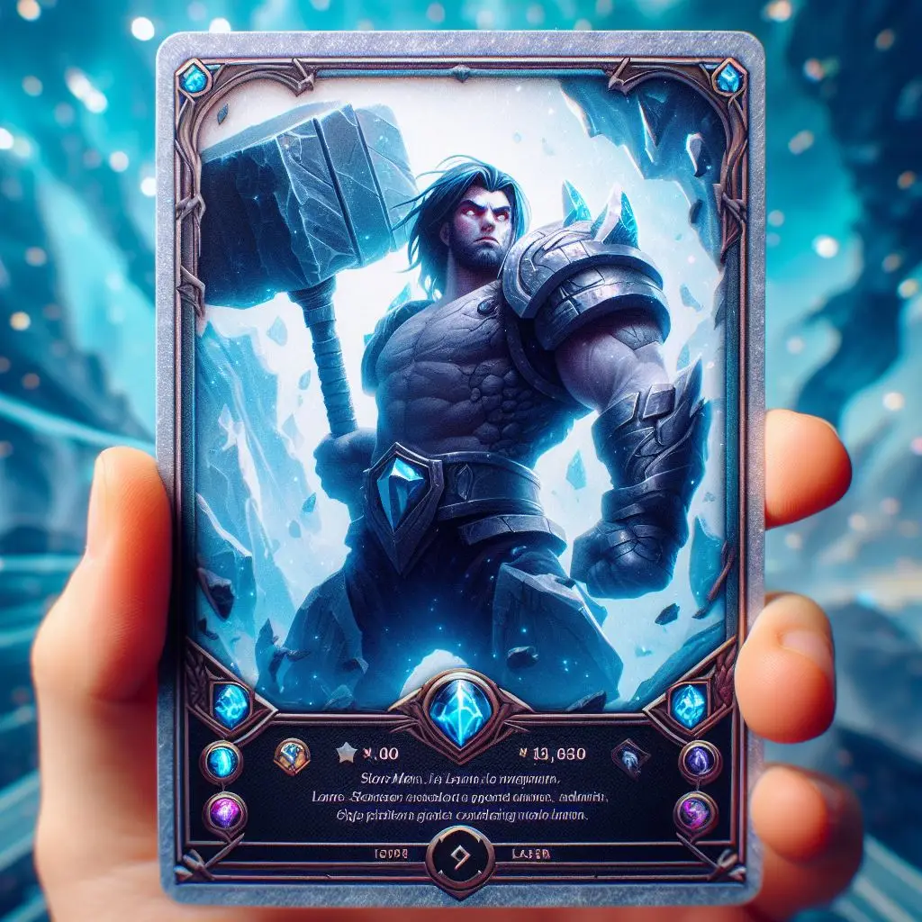 Custom Black Collection Magic Cards Game Holographic Trading Card Game