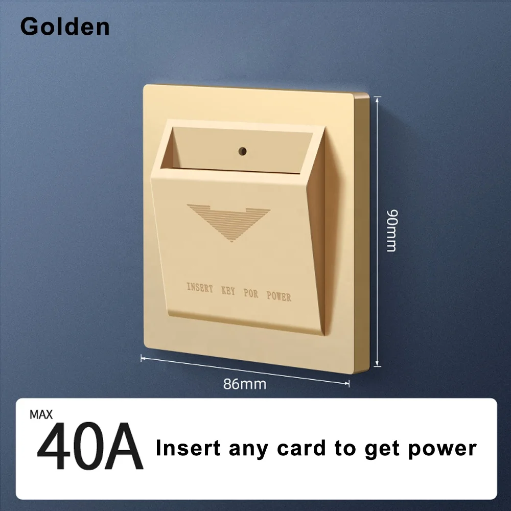 Переключатель энергосбережения отеля вставляет любую карту чтобы взять электрическую безопасность энергосберегающий
