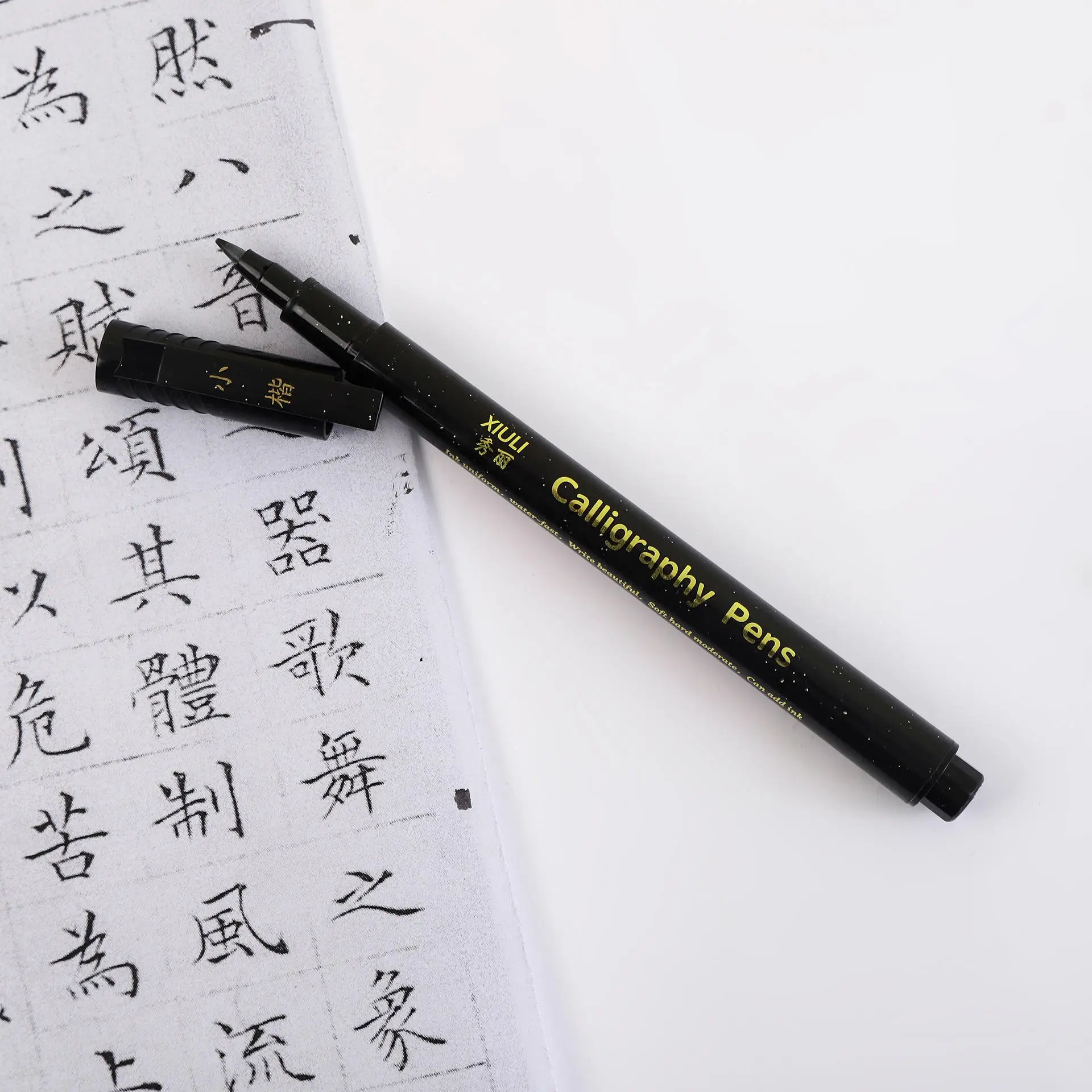 High-quality Oil Stick Calligraphy Soft Pen Large Medium And Small Case Pen Added Ink Special Pen