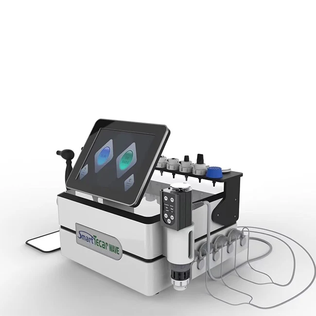 3 in 1 CET RET Back Knee Pain Relief Ems Rf Tecar Physiotherapy Shock Wave Therapy Equipment