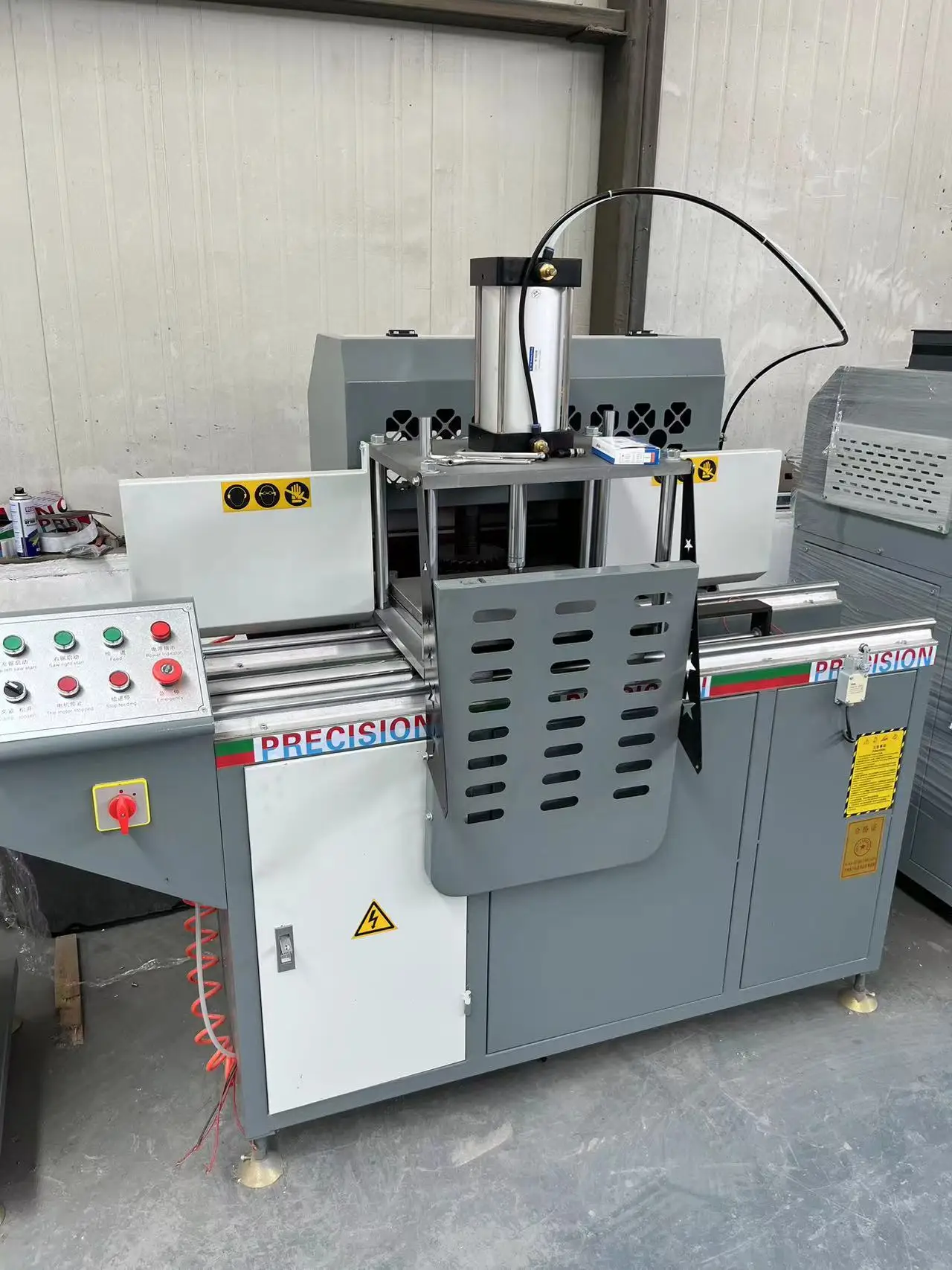 Factory Custom New Aluminum Mullion Making Machine/End Milling Machine Construction Applicable-Core Bearing PVC UPVC