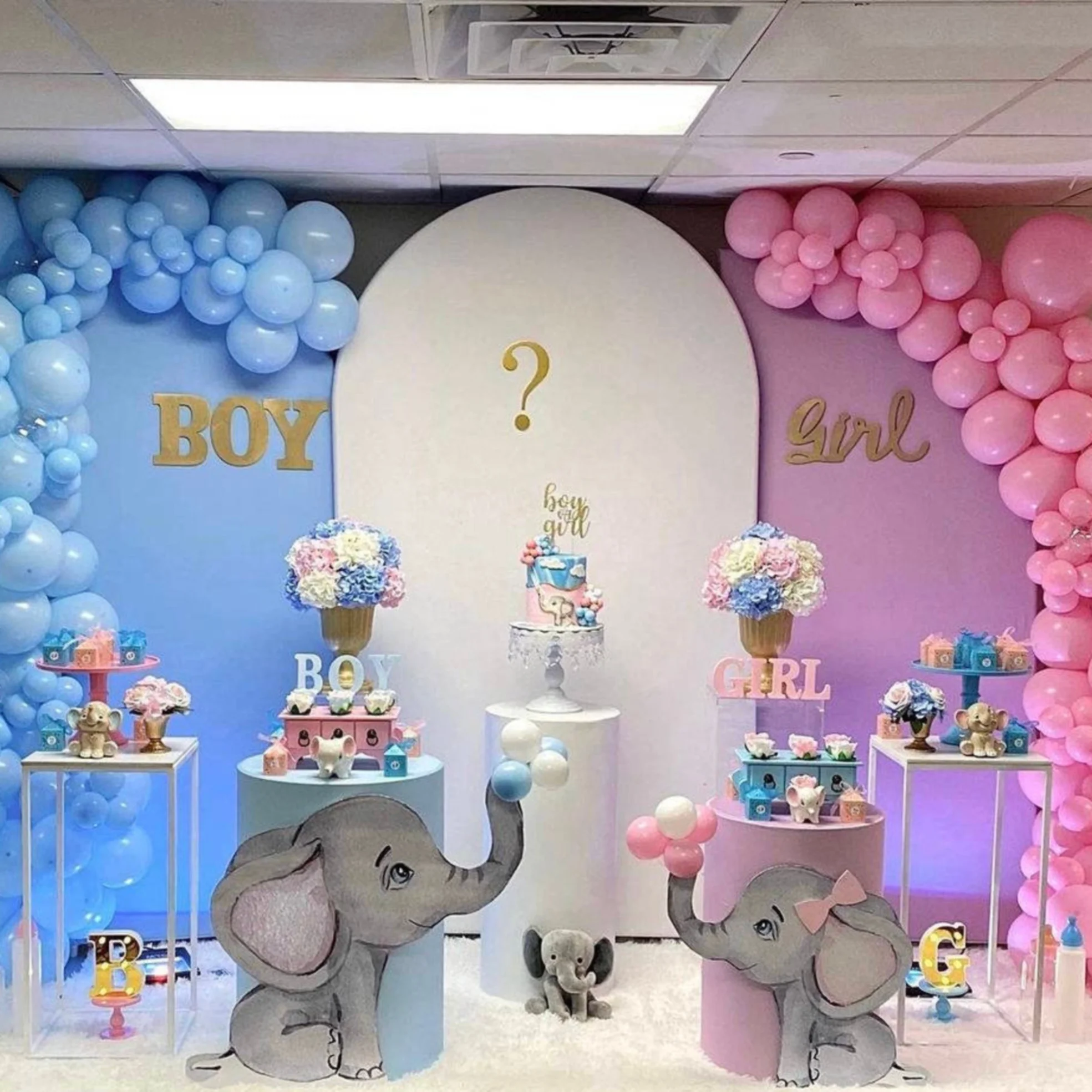 Custom arch covers aluminum frame stand birthday party background decoration backdrop