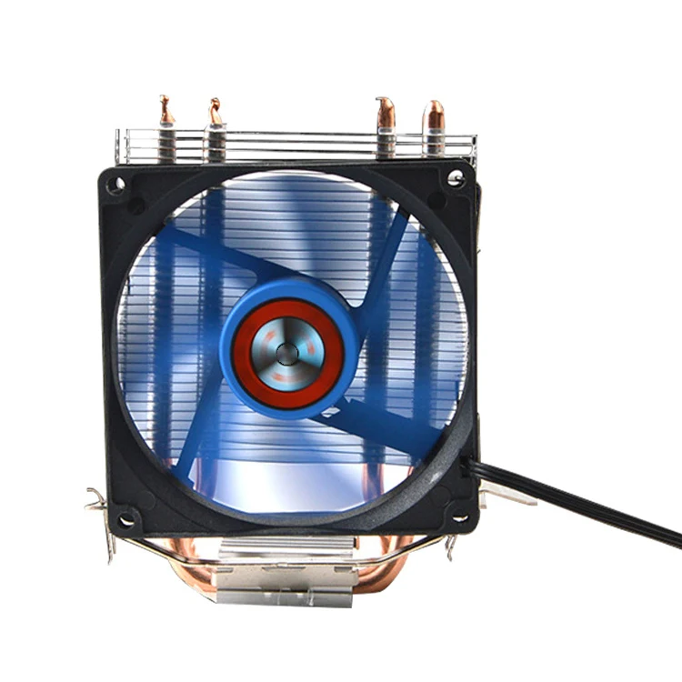 Factory Wholesale Desktop CPU copper radiator Hydraulic bearing PC fan Copper tube cooler fan CPU aluminum radiator