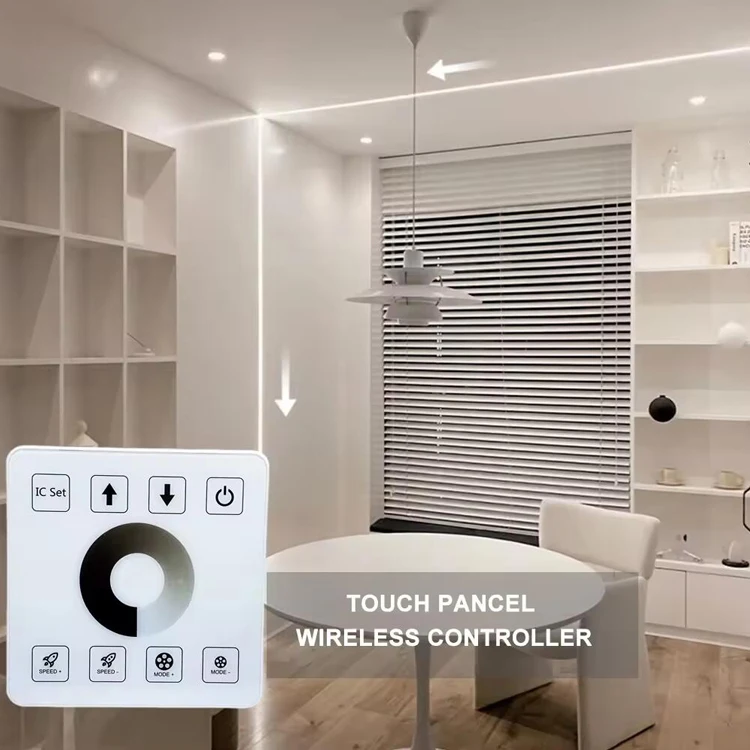 10 м 120 светодиоды бегущий линейный свет DC24V светодиодная лента для погоня за водой интеллектуальная с контроллером сенсорной панели