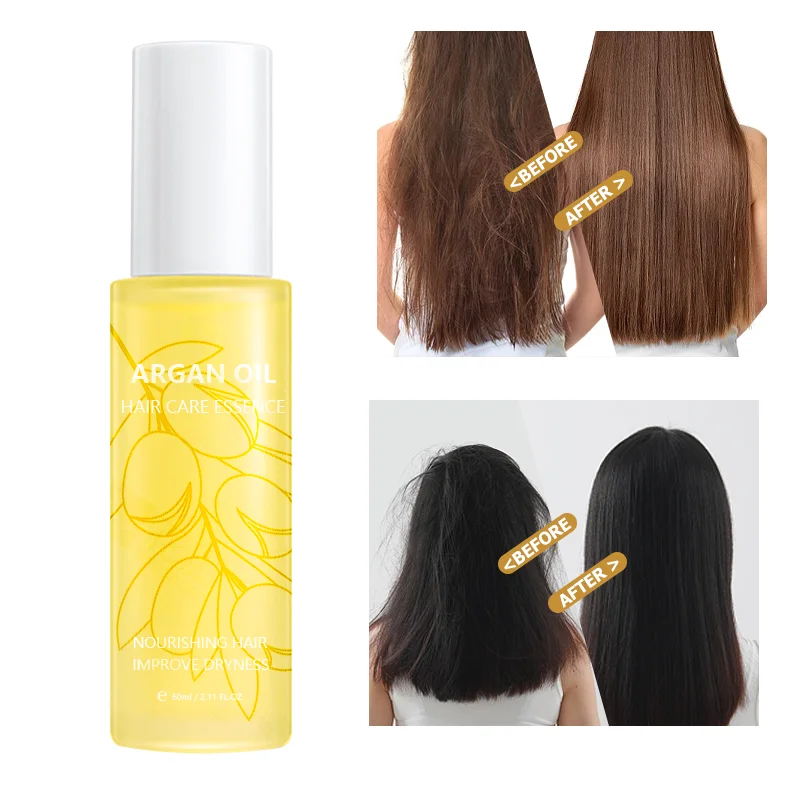 100% Pure Organic Anti-dandruff Moisturizing Olive Oil Hair Treatment Refreshing Smoothing Hair Oil for Dry and Thinning Hair