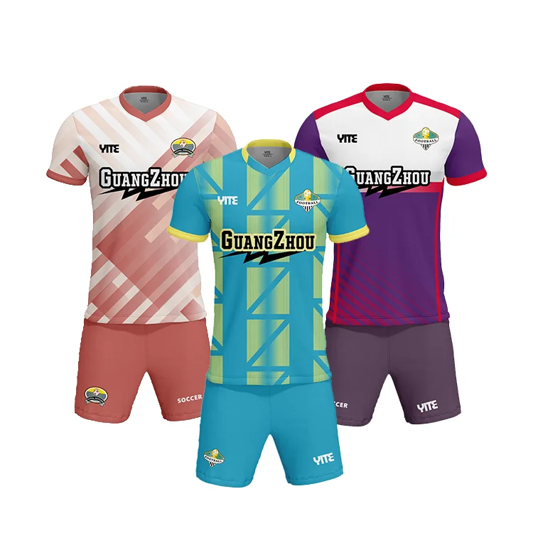 Adult Children women football jerseys custom soccer t-shirt quick dry pink blue soccer team jerseys uniform set