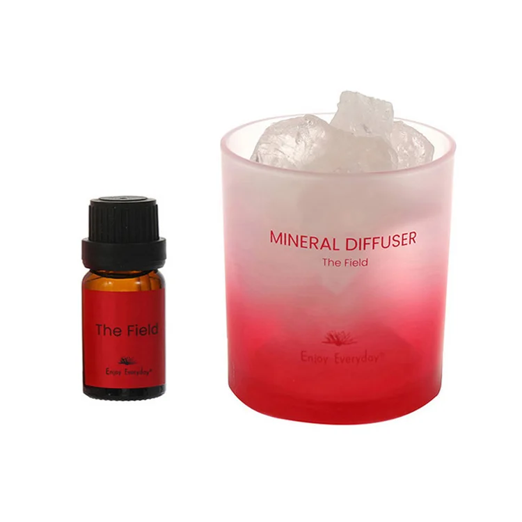 Top Grade  Essential Oil Home Air Freshener Mineral Reed Diffuser Long Lasting Spar Stone Reed Diffuser