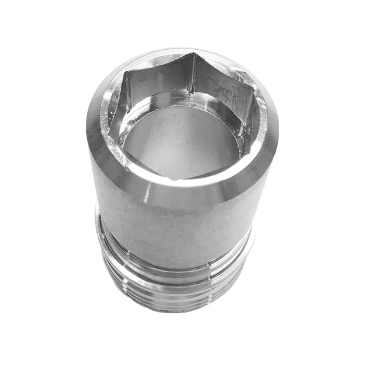 custom stainless steel fitting parts cnc precision machining