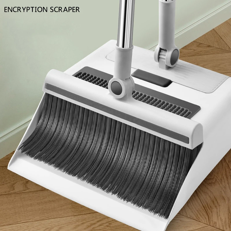 Long Handle 3-in-1 Floor Cleaner Magic Brooms Dustpan Cleaning Floor Brushes Set Plastic Cleaning Brush Broom and Dustpan Sets