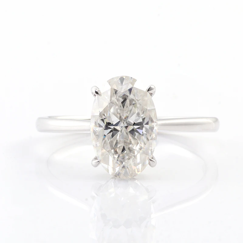 Lady perfect ring jewelry women 14 k gold moissanite diamond ring gold fashion ring gift