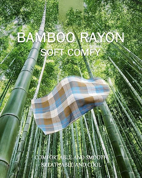 custom Bamboo Cotton Shirts Short Sleeve Cowboy Pearl Snap shirt Vintage Plaid Shirts for Men