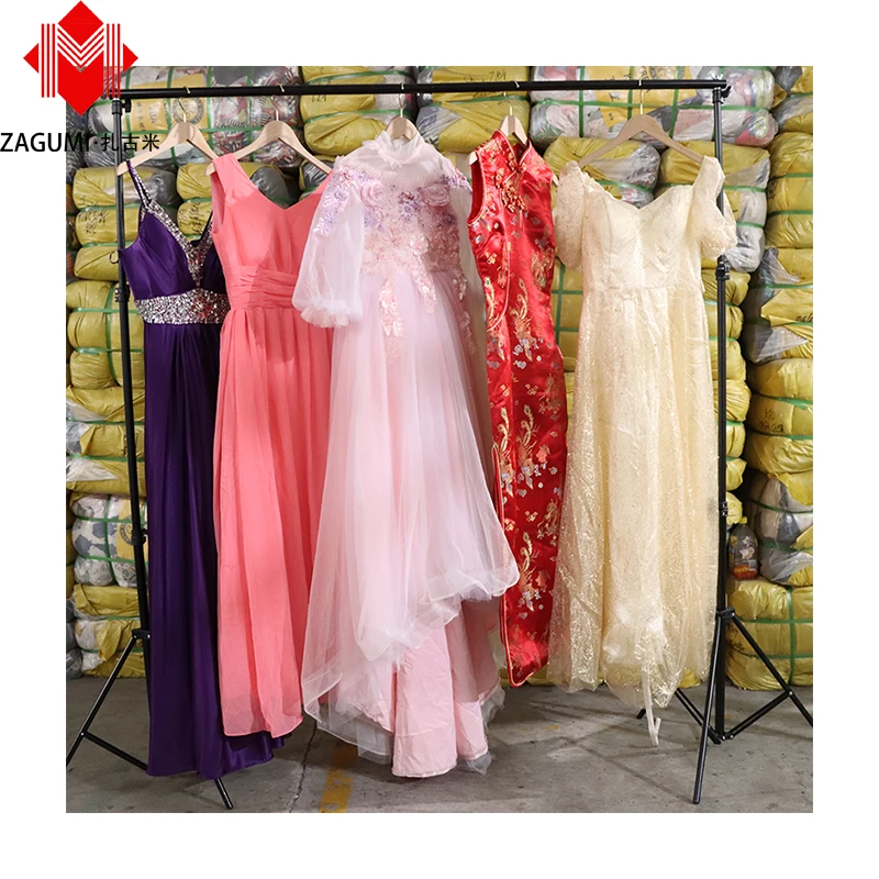 High End Luxury Designer Women Bales Chemaleon Party Used Branded Dress Korea Used Wedding Dress Bridal Gowns Chapel Train