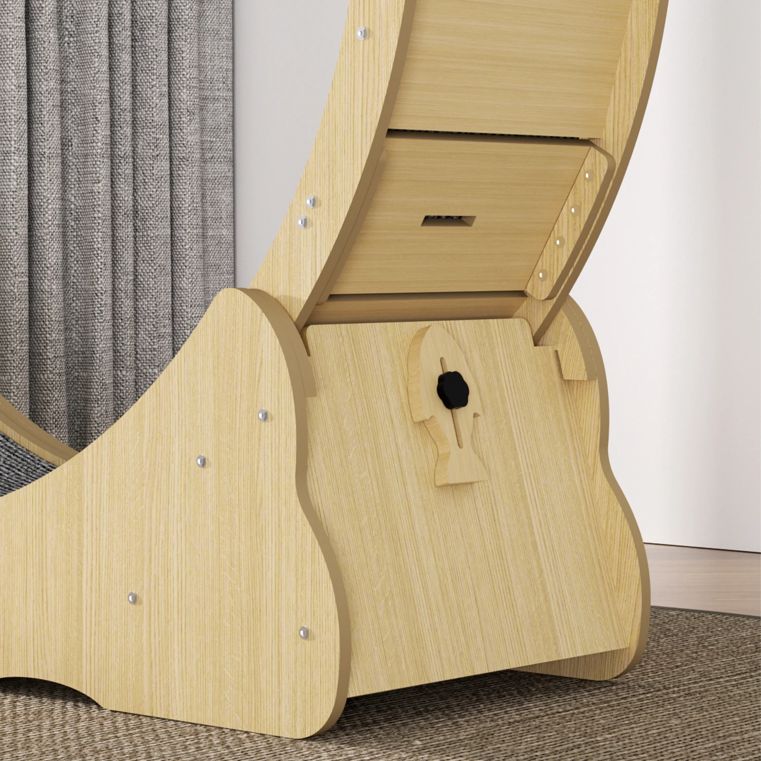 Interactive Anti-depression Fiber board Wooden Pet Tread Exercise Running Wheel Cat Pet Dog Fun Treadmill