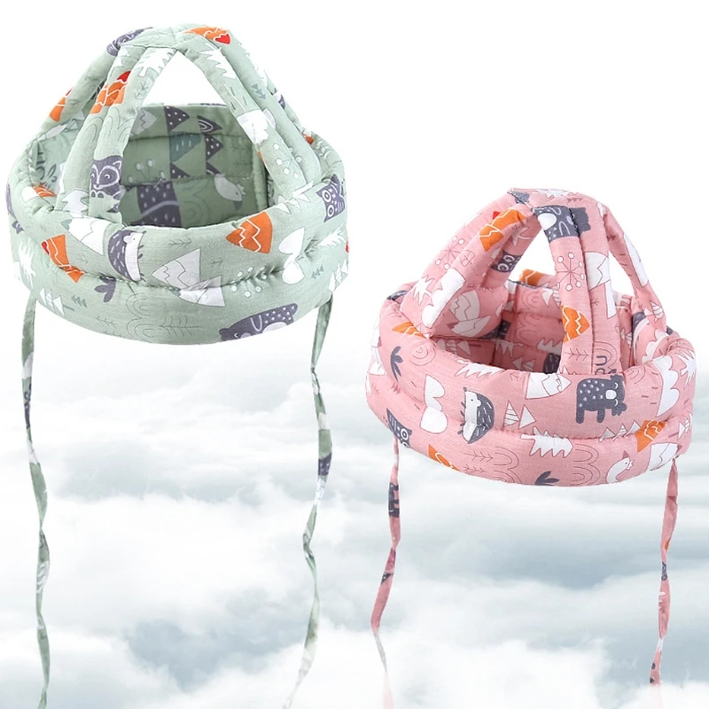 2022 Wholesale Baby Safety Helmet Head Protection Headgear Toddler Anti-fall Pad Children Learn To Walk Crash Protector Hat