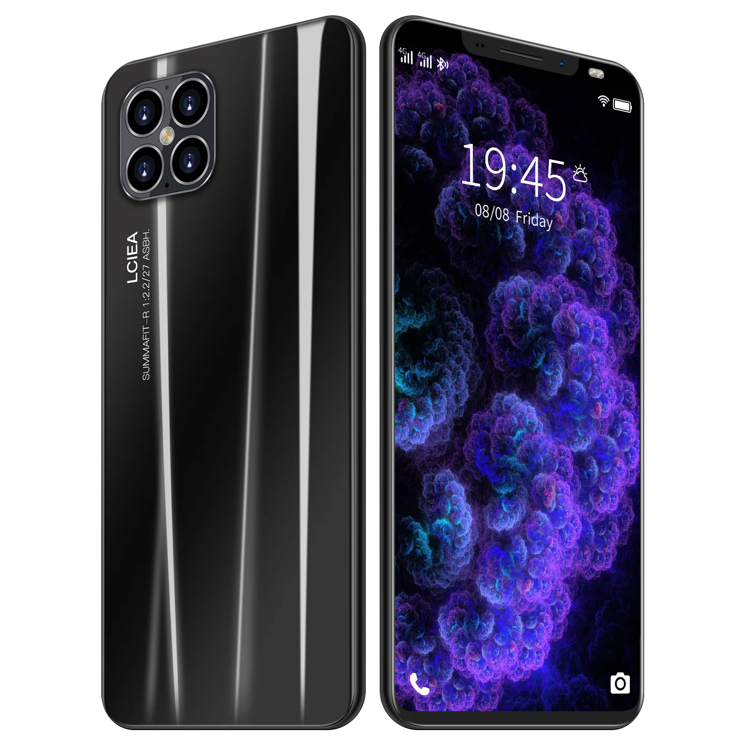  Готово к отправке IP12mini мобильный сотовый телефон 5 8 дюймов ЖК-дисплеев воды full HD на большом экране отпечатков пальцев сотовые