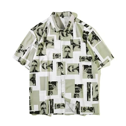 Wholesale Hawaiian Style Beach Wear Linen/Cotton Short Sleeve Aloha Shirts For Men