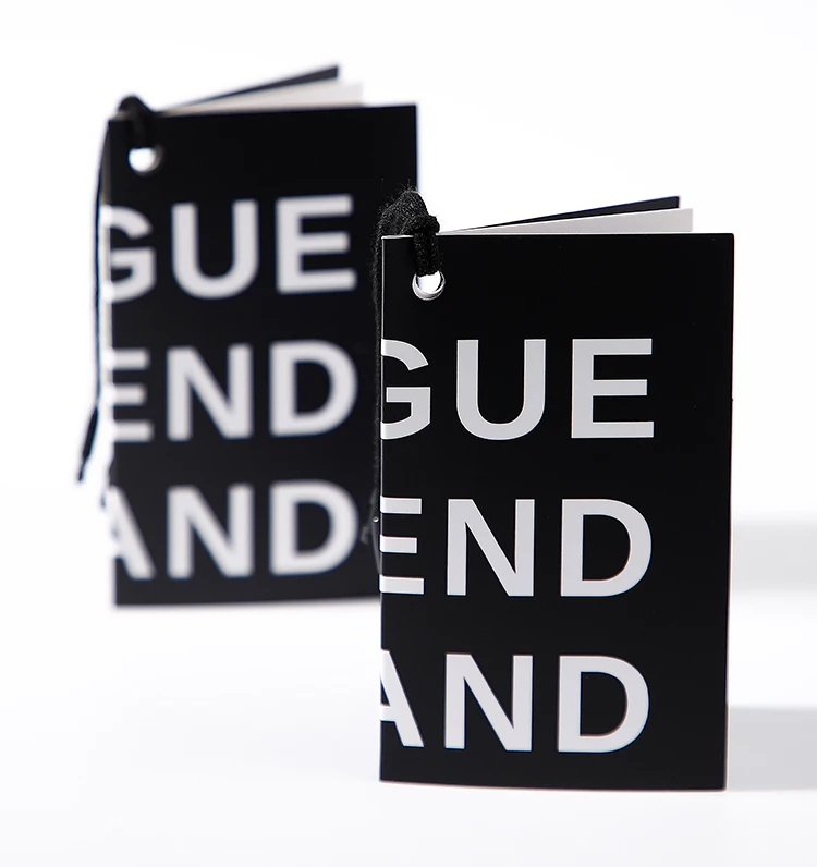 wholesale clothing tags with logo christmas gift tags hand tag