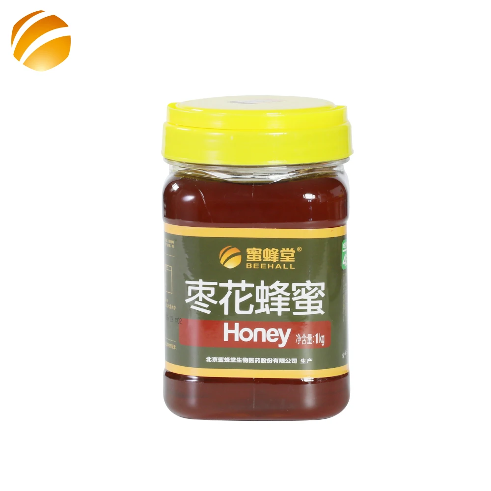 BEEHALL 1 kg Miel Biologique Pure Natural Mature Honey 100% pure Bee Jujube Honey