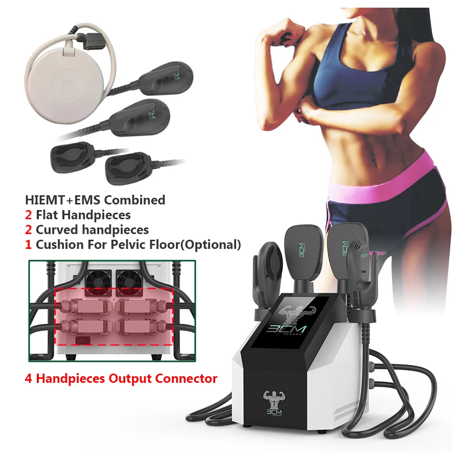 hiemt body sculpting ems electro stimulation machine pelvic floor exercises muscle building loss weight ems sculpting machine