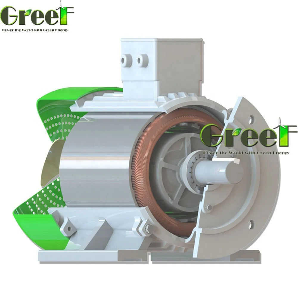 HOT! 150KW 250KW 500KW Low Speed Permanent Magnet Generator for Grid Tie System