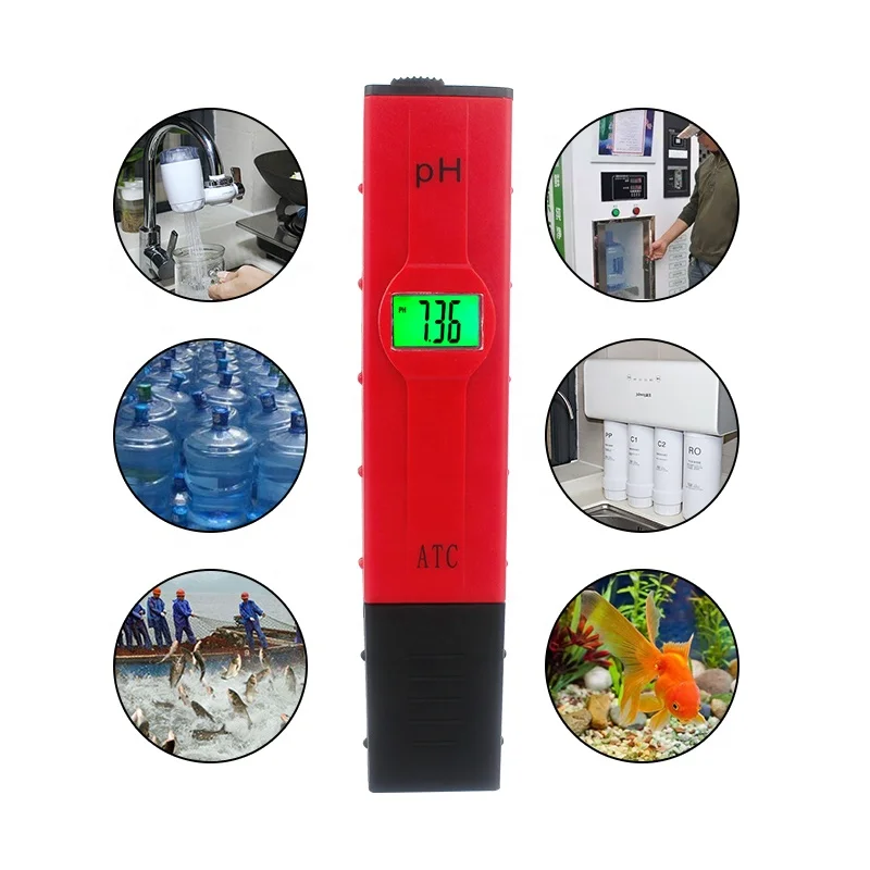 Factory OEM high accuracy to 0.01pH pocket size digital ph meter water quality tester for drinking water and hydroponics