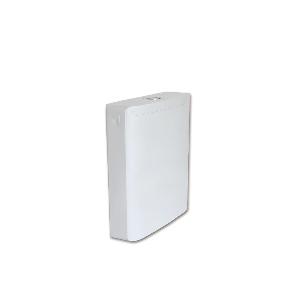 Hot selling pp material WC plastic cistern slim flush tank plastic toilet dual flush tank,  squat toilet water cistern