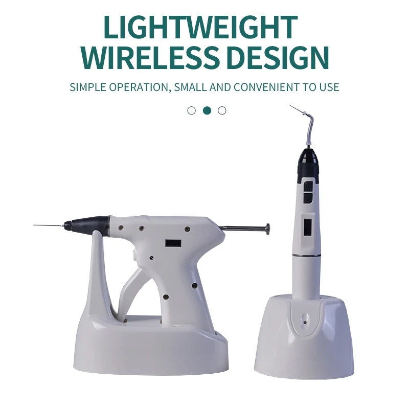 Стоматологический беспроводной эндо-обтурационный пистолет и ручка эндодонтическая система обтурации стоматологическое эндо-оборудование для корневых каналов