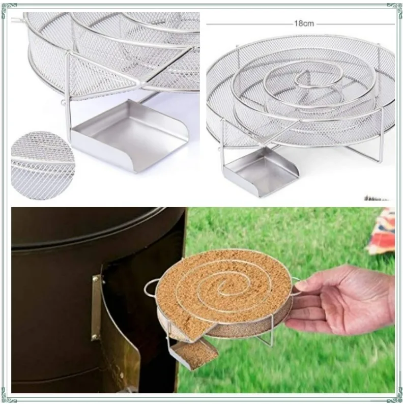 Smoker Tray Perfect for Hot and Cold Smoking Meat, Fish, Cheese with Wood Pellets  Works in any Type of Grill or Smoker