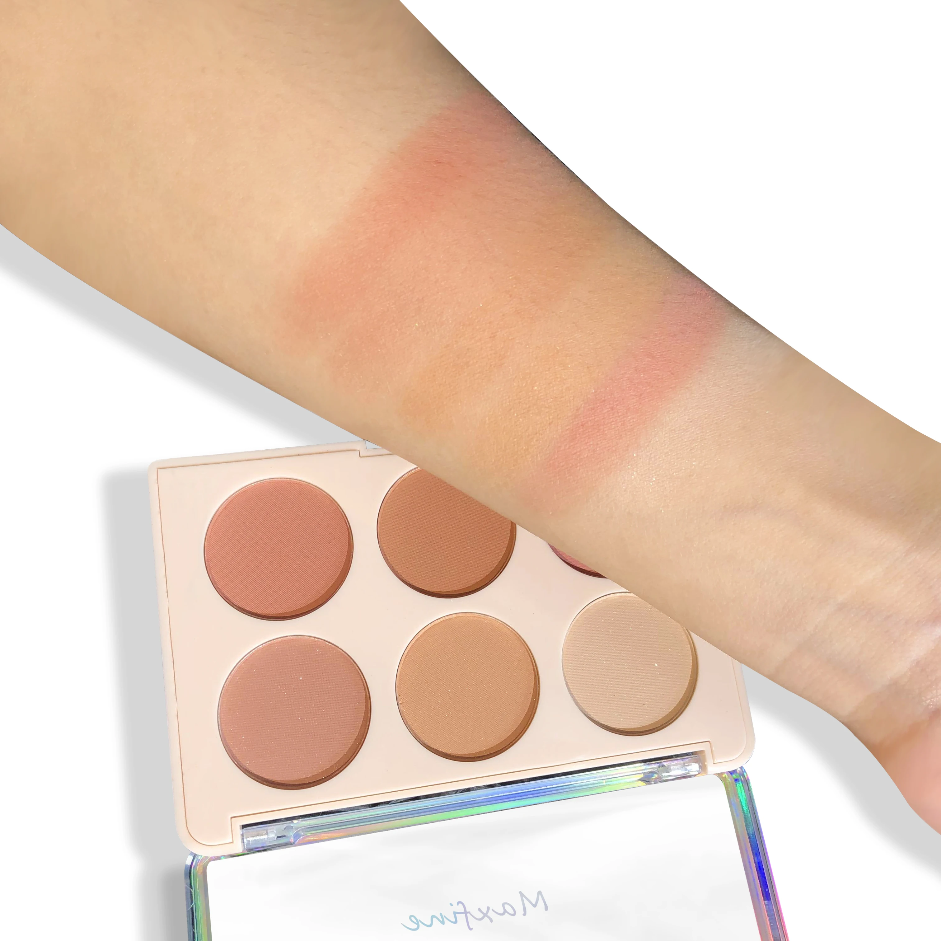 6 color Cosmetics Manufacturer Wholesale  blush   Face make  up   blush Palette