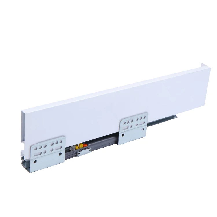 Hot Sales jieyang cabinet kitchen concealed slide double wall soft closing metal tandem box for drawer accessories