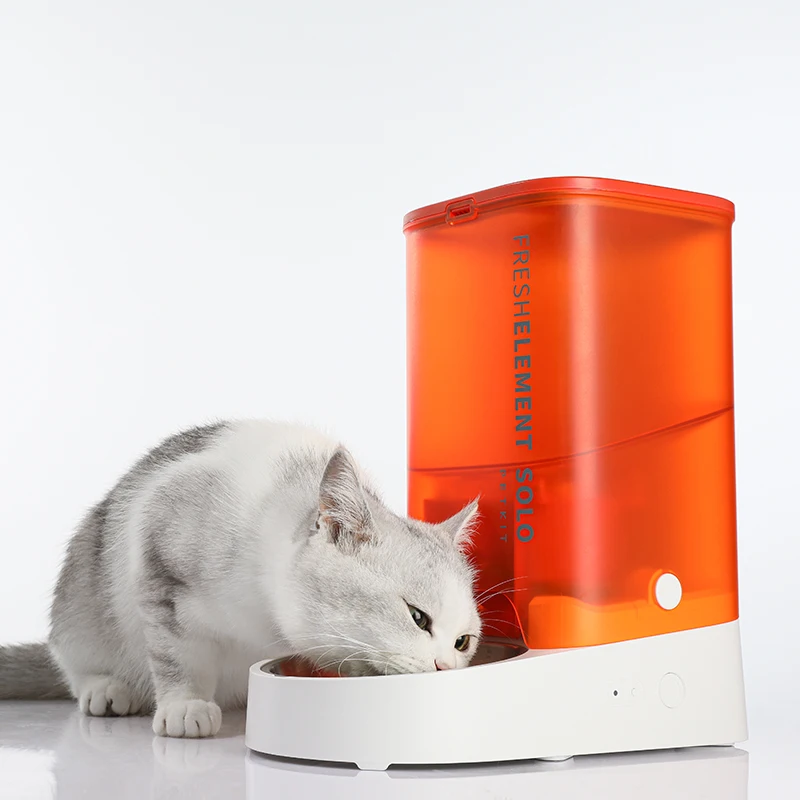 PETKIT Automatic Cat Feeder, WIFI Control Smart Pet Feeder for Cats Dogs Freeze-Dried Pet Food
