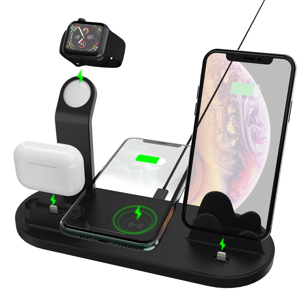  Зарядная Станция 3 в 1 4 для apple watch 2 5 airpods pro 10