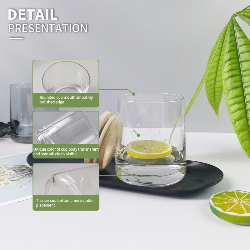 Bestsun Free Sample Factory Price Color Ombre Glass Candle Jar