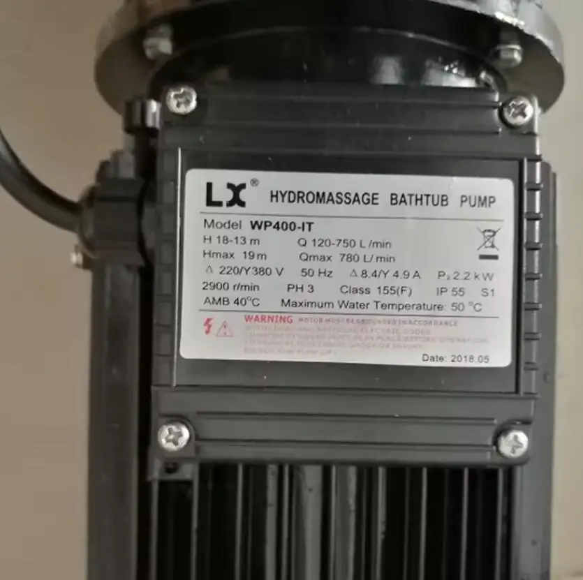 Latest Spa Hot Tub Pool Jet Pump WP300 Swimming Pool Massage Pump High Quality Swimming Pool Water Pump