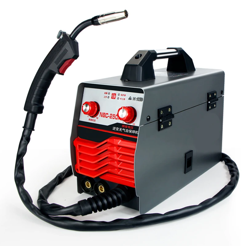 
MIG 250A,gasless MIG/MMA two function Welder with complete accessories 